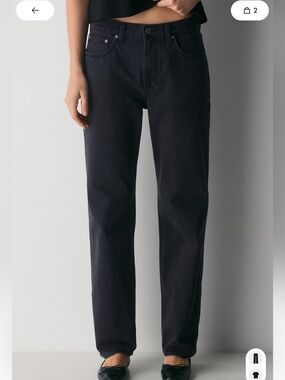 NWT Denim Forum The 90s Iggy Lo-Rise Baggy Jean